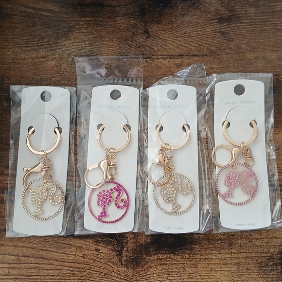 BARBIE BAG CHARM/KEY CHAIN 🔥 PICK ONE🔥 4 different colors - Picture 6 of 6
